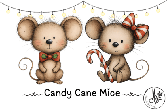 Candy Cane Mice: Elevating Your Holiday Crafts with Whimsical Charm