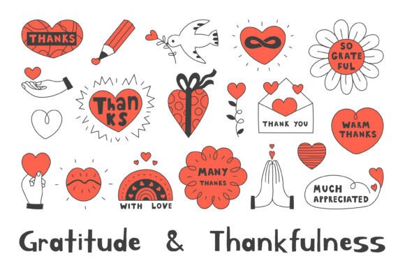 Gratitude Thankfulness PNG Clipart for Creative Expression