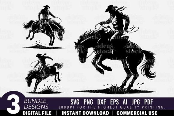 Rodeo Cowboy SVG: A Creative Tool for Every Maker