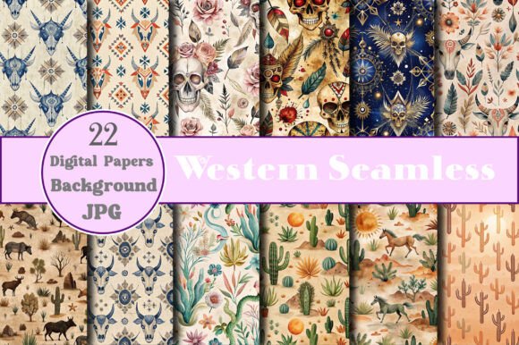 Western Seamless Pattern Paper Set: A Strategic Tool for Creative and Business Success